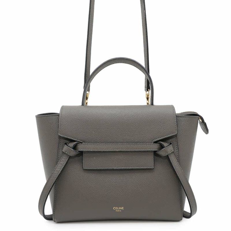 セリーヌ ハンドバッグ ベルトバッグ ナノ カーフレザー 189003 CELINE 2way