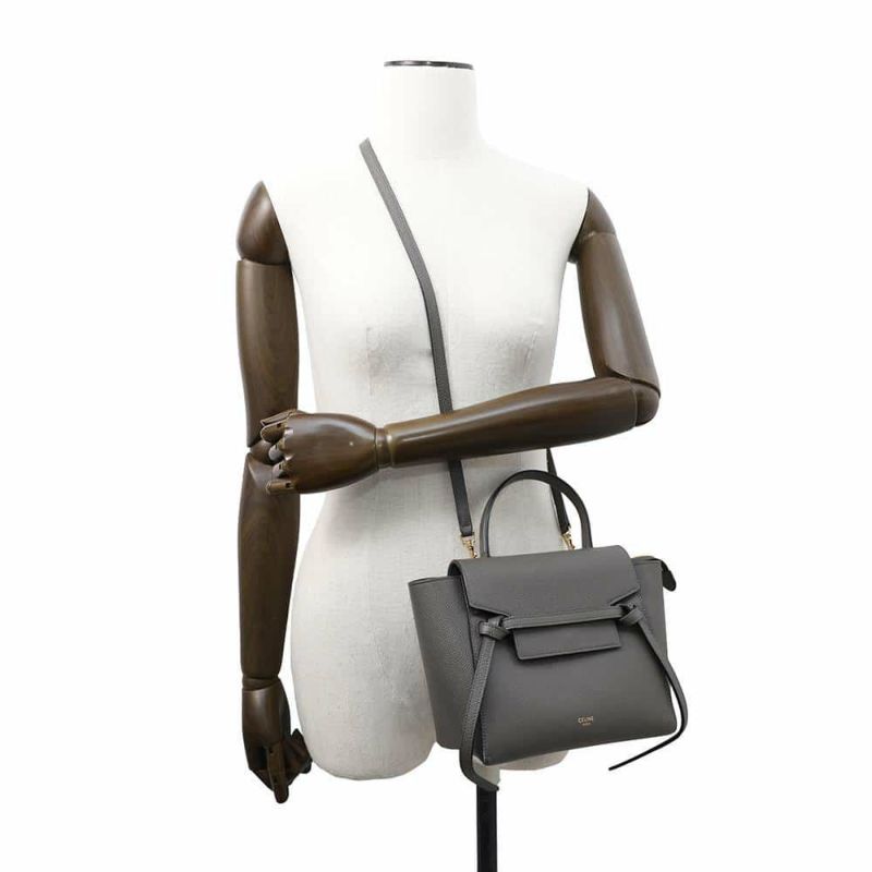 セリーヌ ハンドバッグ ベルトバッグ ナノ カーフレザー 189003 CELINE 2way