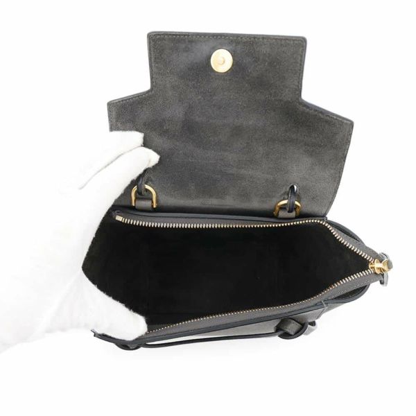 セリーヌ ハンドバッグ ベルトバッグ ナノ カーフレザー 189003 CELINE 2way