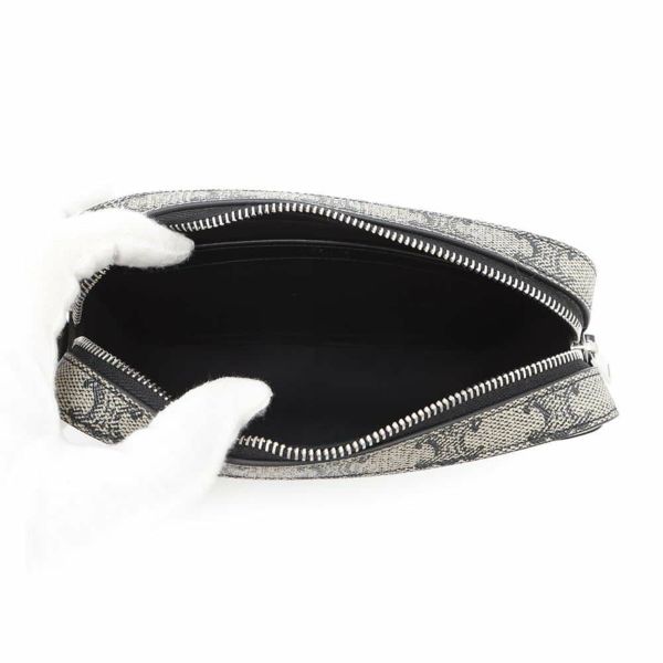 セリーヌ ショルダーバッグ トリオンフ スモール メッセンジャー PVC/レザー 113942 CELINE 黒