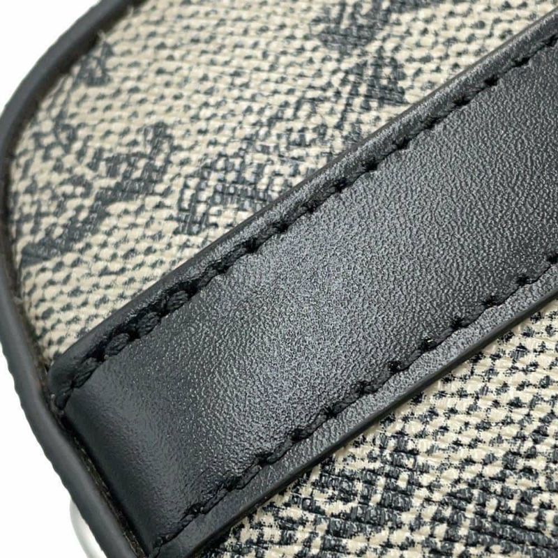 セリーヌ ショルダーバッグ トリオンフ スモール メッセンジャー PVC/レザー 113942 CELINE 黒