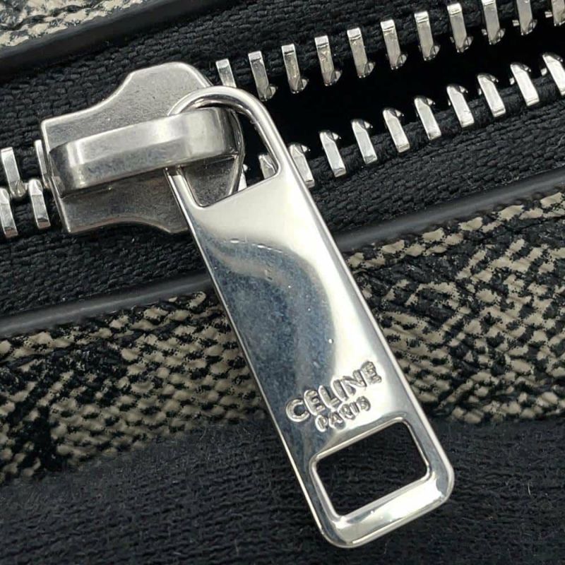 セリーヌ ショルダーバッグ トリオンフ スモール メッセンジャー PVC/レザー 113942 CELINE 黒