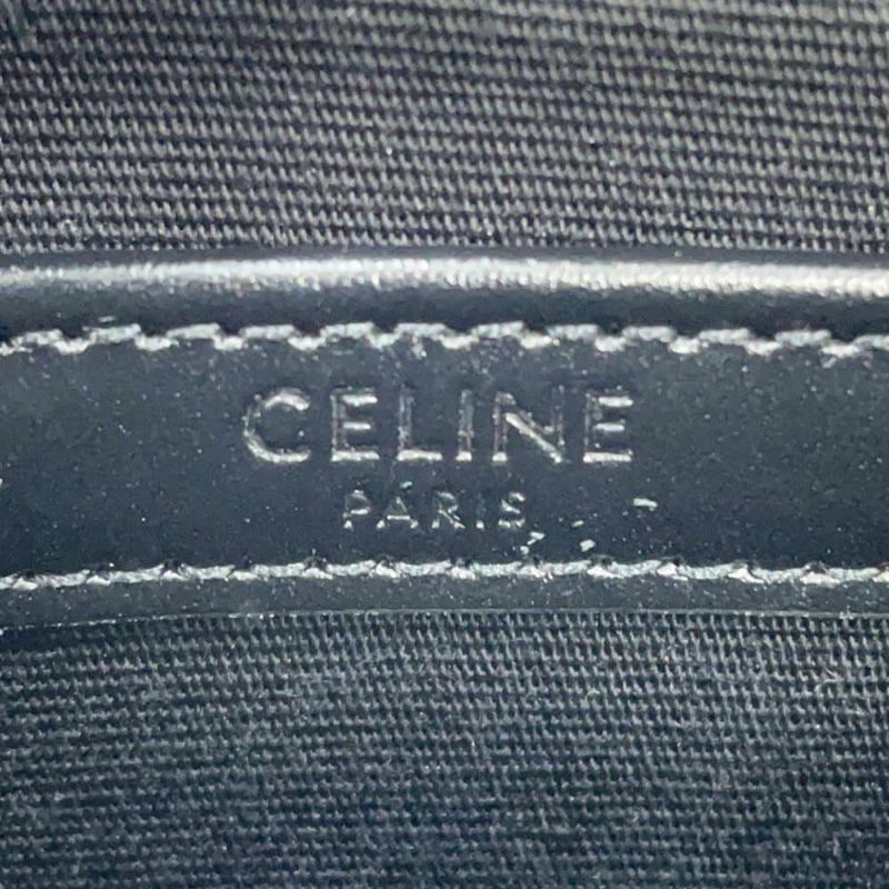セリーヌ ショルダーバッグ トリオンフ スモール メッセンジャー PVC/レザー 113942 CELINE 黒
