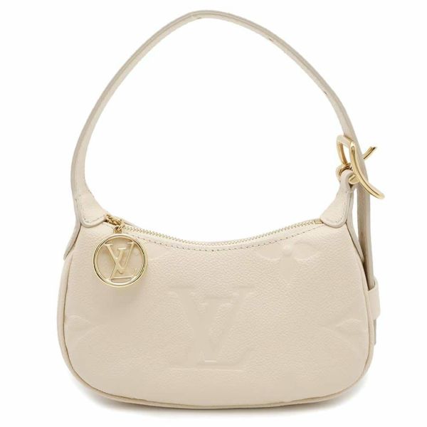 ルイヴィトン ハンドバッグ モノグラム・アンプラント ミニムーン M82519 LOUIS VUITTON アイボリー