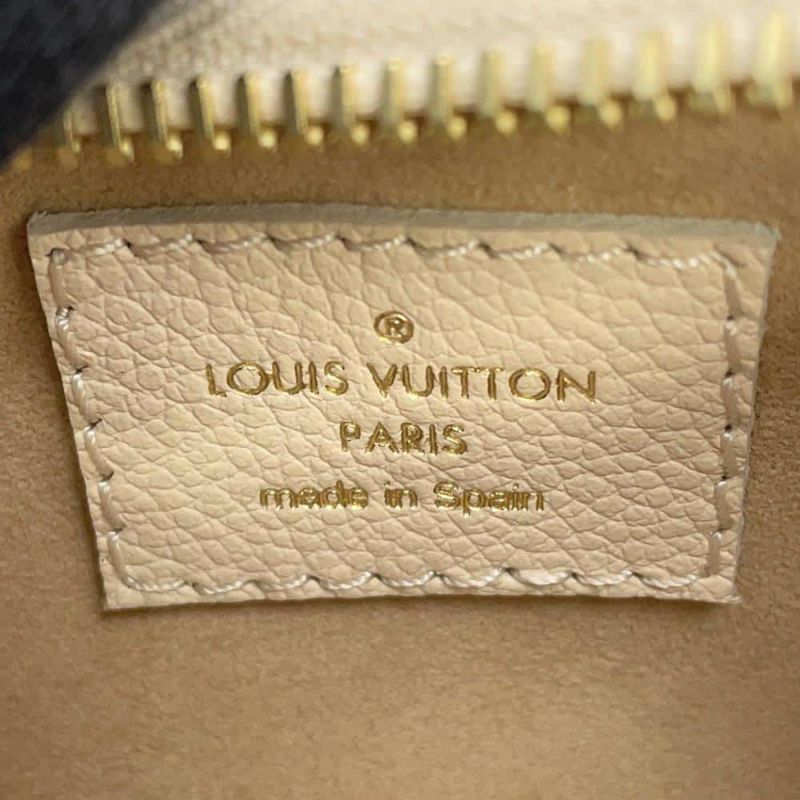 ルイヴィトン ハンドバッグ モノグラム・アンプラント ミニムーン M82519 LOUIS VUITTON アイボリー