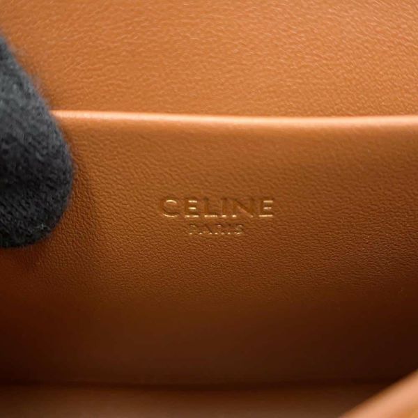 セリーヌ ハンドバッグ トリオンフ ティーン ニノ PVC 118113 CELINE 2way ブラウン