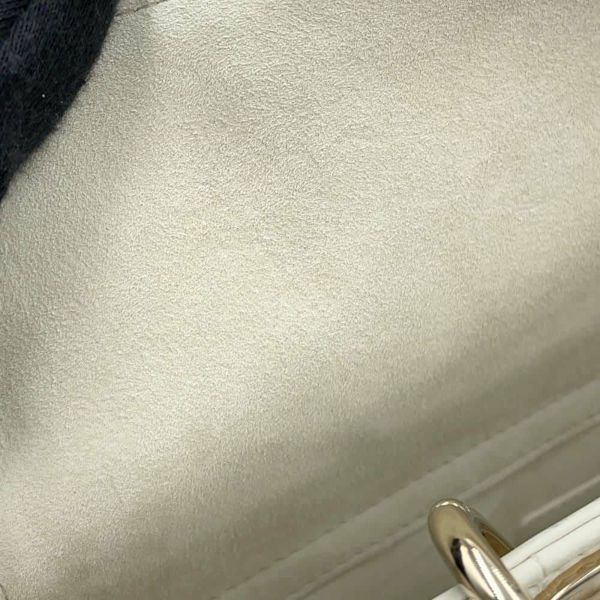 ディオール ハンドバッグ レディ D-JOY カナージュ ミディアム ラムスキン M0540ONGE Christian Dior 2way 白 ホワイト