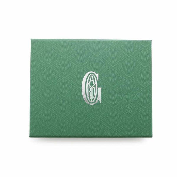 ゴヤール コインケース ヘリンボーン マティニョン PM GOYARD ラウンドジップ 財布 黒