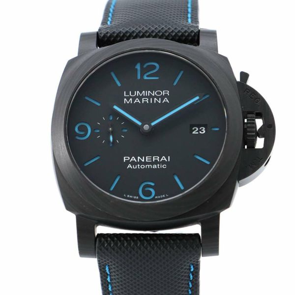 パネライ ルミノール マリーナ カーボテック W番 PAM01661 PANERAI 腕時計 黒文字盤