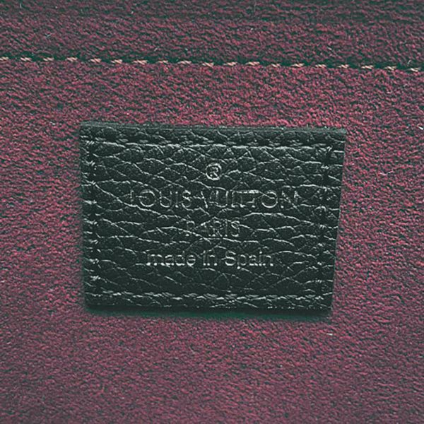 ルイヴィトン チェーンウォレット バイカラー モノグラム・アンプラント ポシェット・フェリシー M80482 黒 ブラック