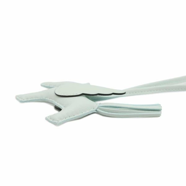 エルメス バッグチャーム ロデオPM ペガサス ヴェールペパーミント ラムスキン W刻印