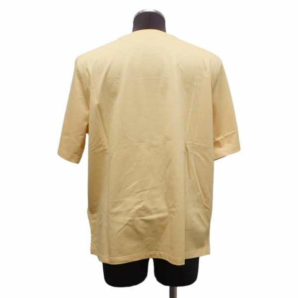 エルメス Tシャツ ミニレザーパッチ コットン メンズサイズL HERMES トップス