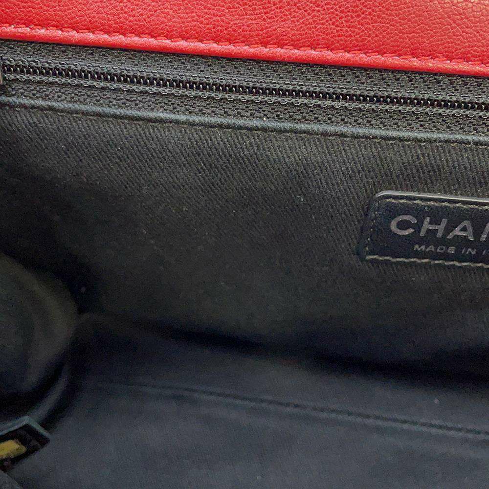 シャネル チェーンバッグ デカマトラッセ 31 RUE CAMBON ヴィンテージカーフ CHANEL レッド