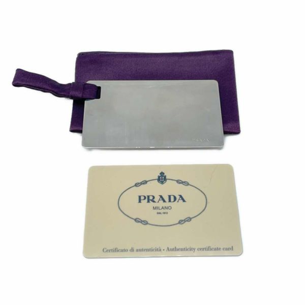 プラダ ハンドバッグ ミンク ファー B10981PRADA バッグ セカンドバッグ パーティバッグ