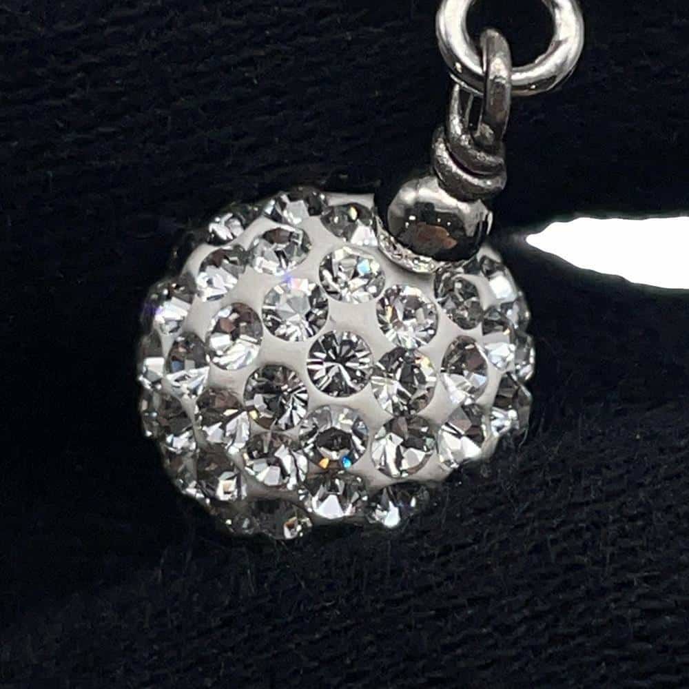 シャネル ピアス ココマーク ミラーボール ラインストーン CHANEL アクセサリー