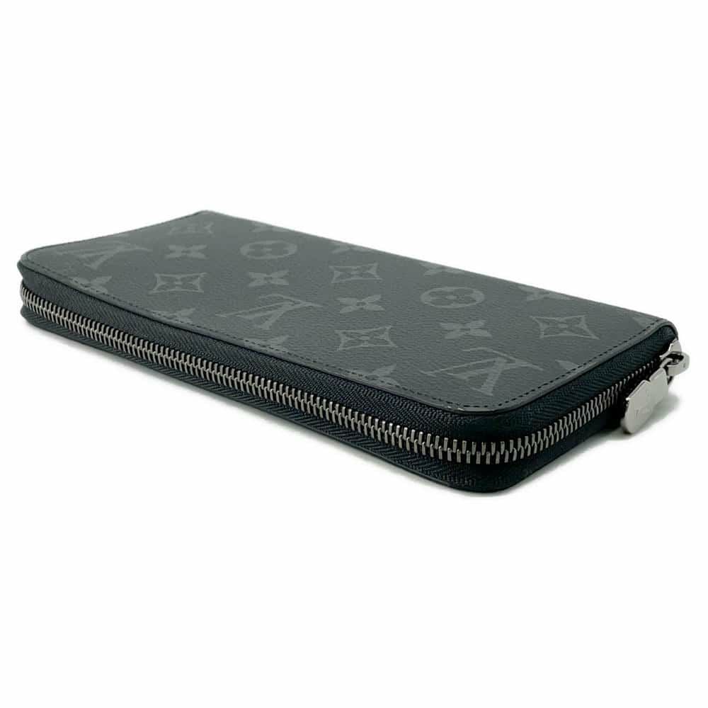 ルイヴィトン 長財布 モノグラム・エクリプス ジッピーウォレット・ホリゾンタル M11611 LOUIS VUITTON 黒 ブラック