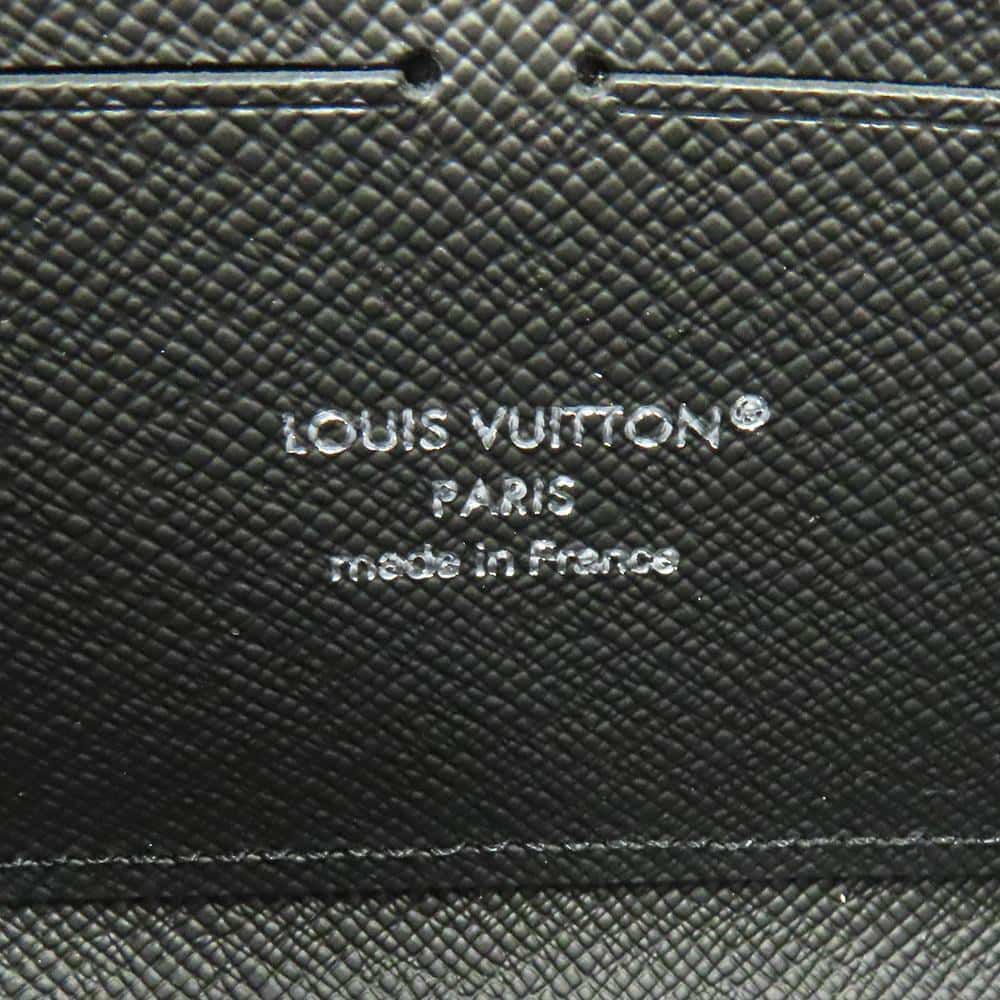 ルイヴィトン 長財布 モノグラム・エクリプス ジッピーウォレット・ホリゾンタル M11611 LOUIS VUITTON 黒 ブラック