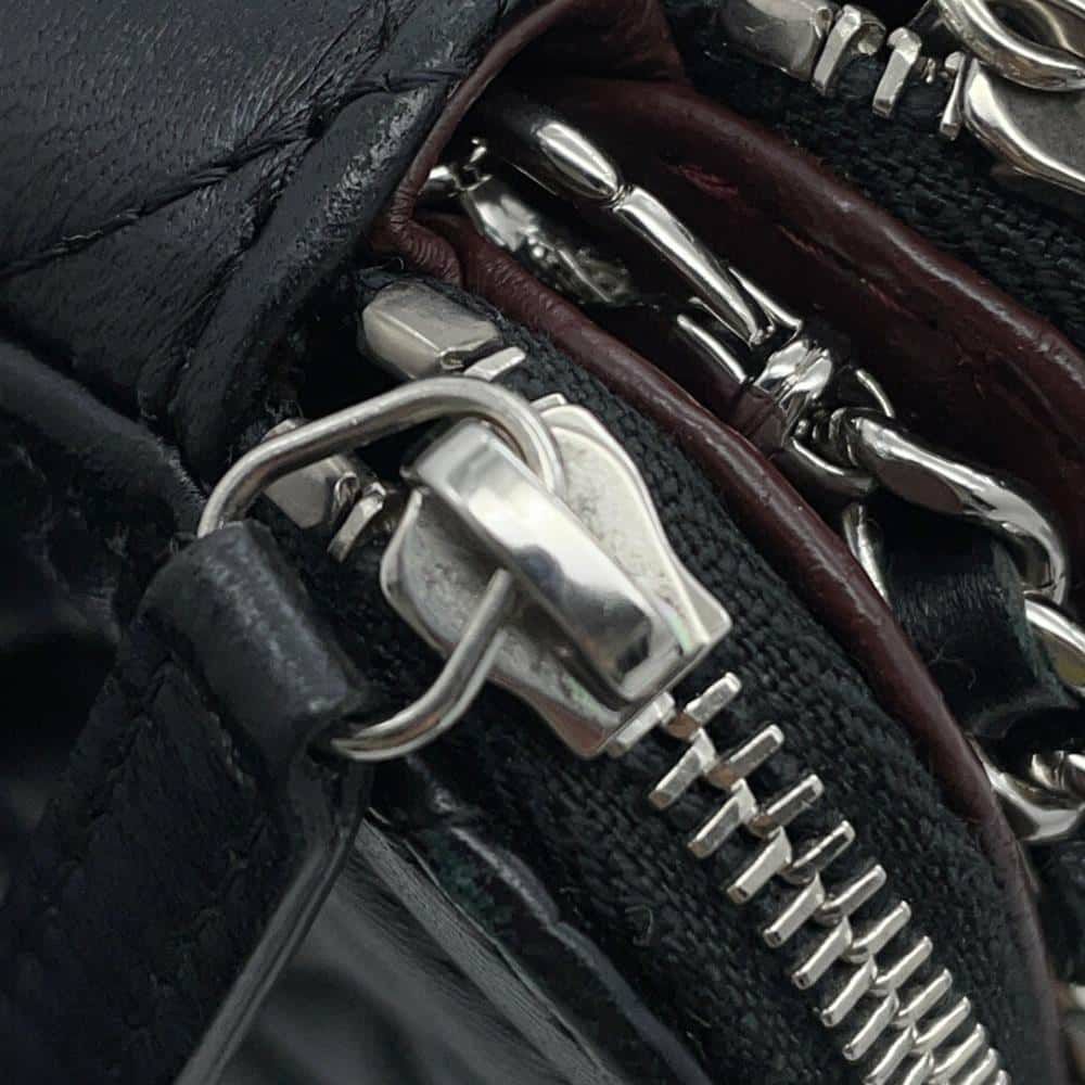 シャネル チェーンウォレット ココマーク マトラッセ ラムスキン A82527 CHANEL ポシェット 財布 黒