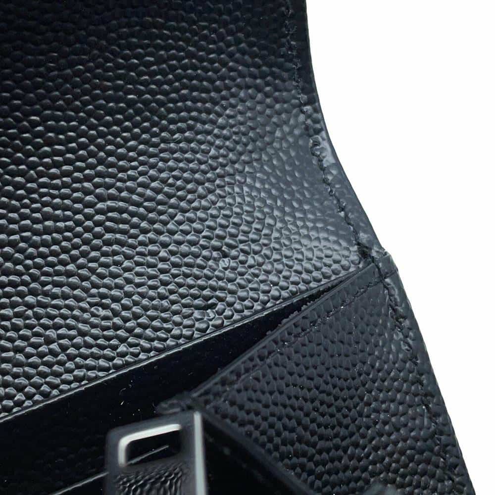 サンローランパリ 長財布 モノグラム ラージ キルティング フラップウォレット 372264 SAINT LAURENT PARIS 財布 YSL 黒