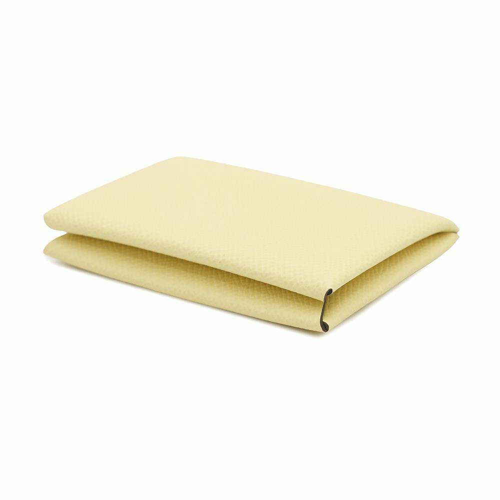 エルメス カードケース カルヴィ ヴェルソ ジョーヌプッサン/ヴェールモワイアン エプソン W刻印 財布