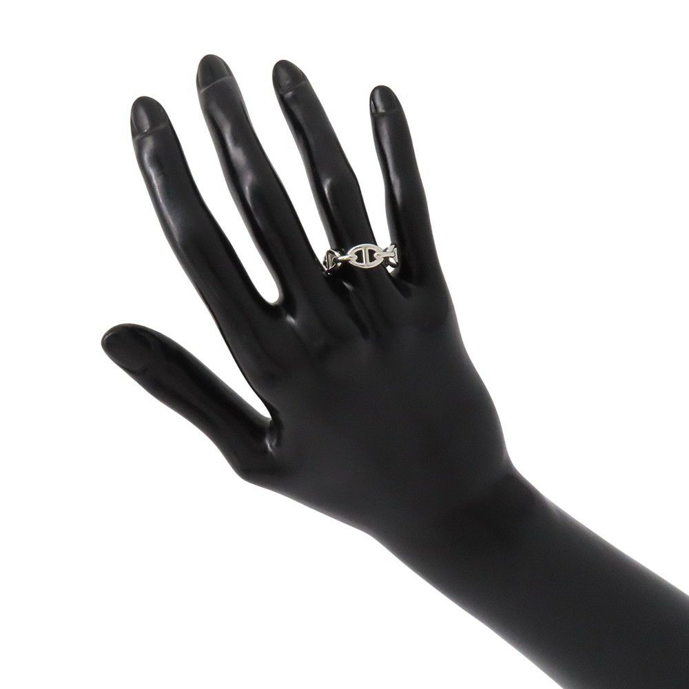 エルメス リング シェーヌダンクル アンシェネPM SV925シルバー リングサイズ54 HERMES ジュエリー