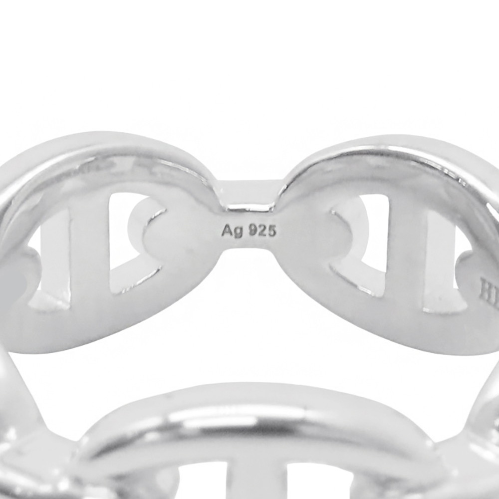 エルメス リング シェーヌダンクル アンシェネPM SV925シルバー リングサイズ54 HERMES ジュエリー