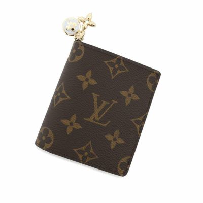ルイヴィトン　ポケットウォレット　LV チャーム　アズールブルー　M14613 ルイヴィトン ポケットウォレット LV チャーム アズールブルー