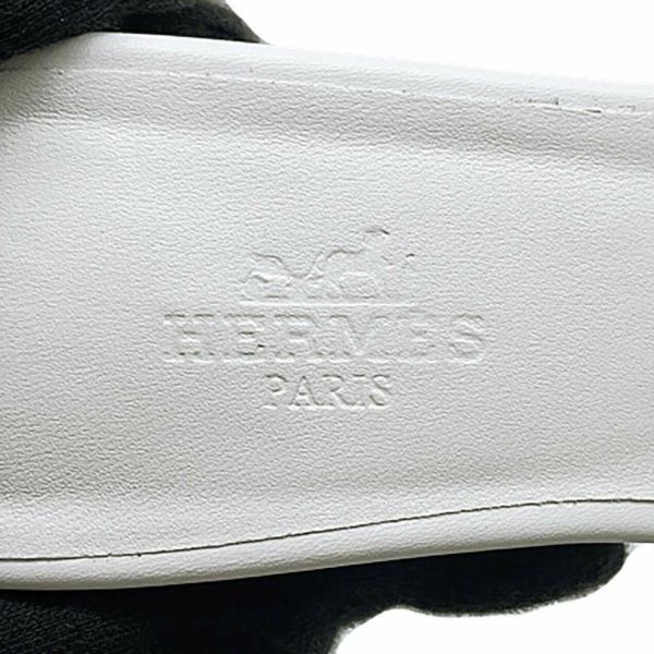 エルメス サンダル ジジ 50 カーフレザー レディースサイズ35 1/2 HERMES 靴 白