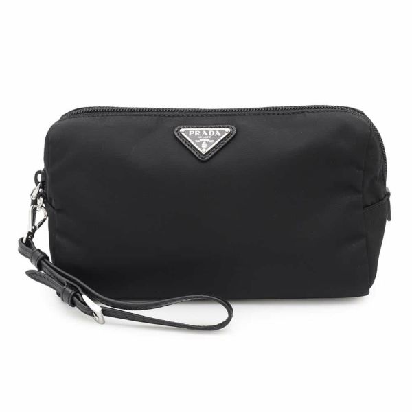 プラダ ポーチ Re-Nylon ナイロン 1NS693 PRADA 小物入れ 黒