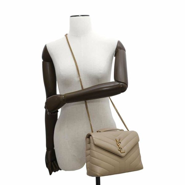 サンローランパリ チェーンショルダーバッグ ルル スモール レザー 494699 SAINT LAURENT PARIS バッグ