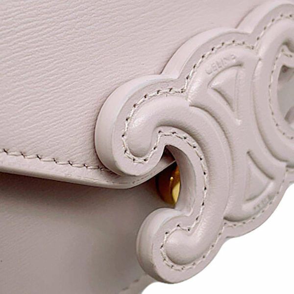 セリーヌ チェーンショルダーバッグ トリオンフ レザー 10J743 CELINE バッグ