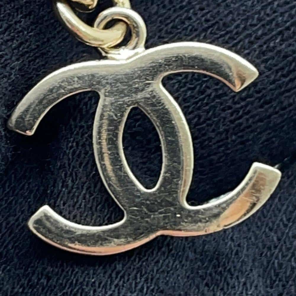 シャネル ネックレス マトラッセ バッグ型 B21 S AB6136 CHANEL チョーカー アクセサリー 黒