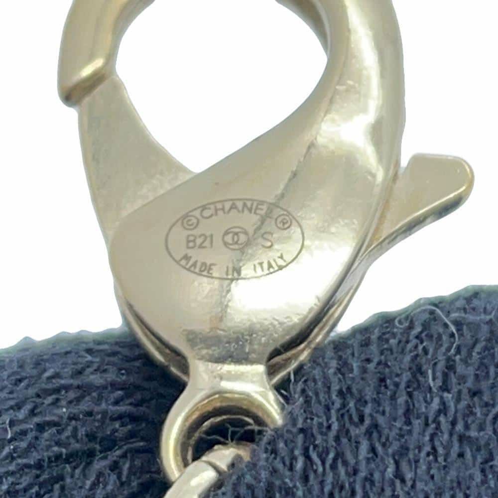 シャネル ネックレス マトラッセ バッグ型 B21 S AB6136 CHANEL チョーカー アクセサリー 黒