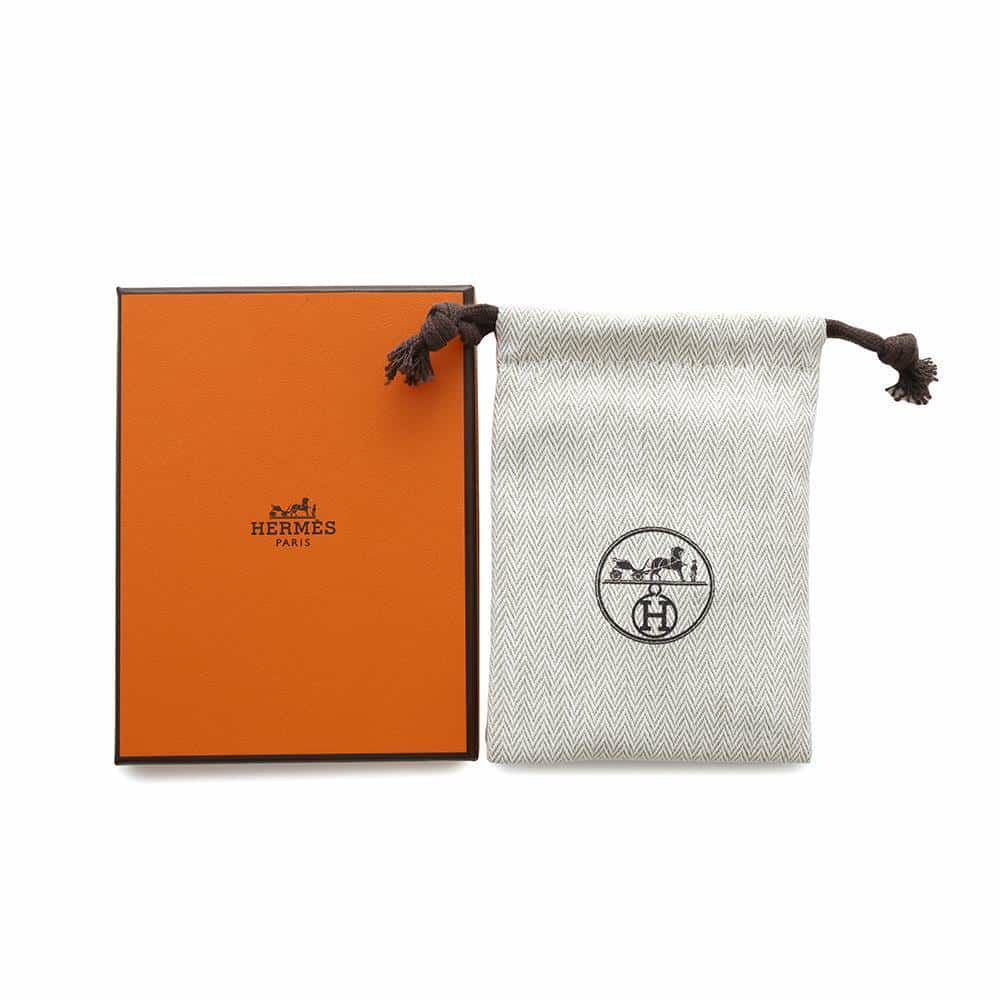 エルメス ネックレス ミニ・ポップアッシュ マロングラッセ/ゴールド金具 アクセサリー ポップH