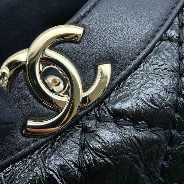 シャネル ハンドバッグ マトラッセ ココマーク 31 ラージ A57977 CHANEL 2wayショルダーバッグ  黒