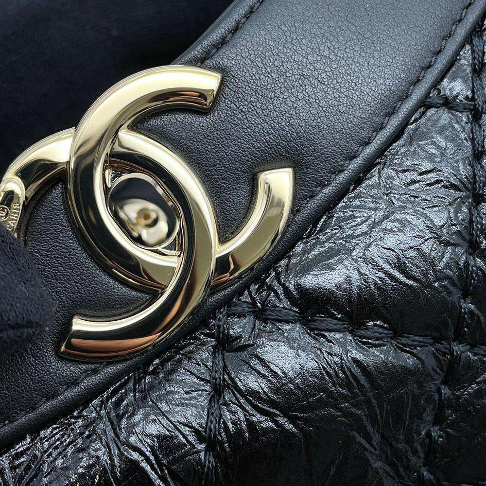 シャネル ハンドバッグ マトラッセ ココマーク 31 ラージ A57977 CHANEL 2wayショルダーバッグ  黒