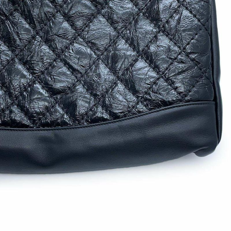 シャネル ハンドバッグ マトラッセ ココマーク 31 ラージ A57977 CHANEL 2wayショルダーバッグ  黒