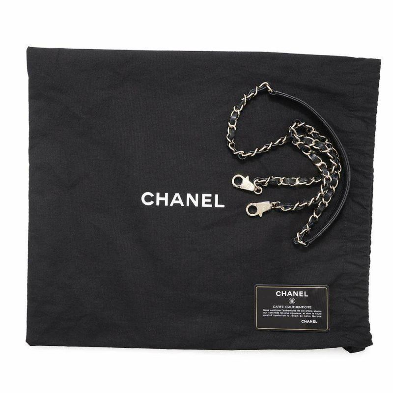 シャネル ハンドバッグ マトラッセ ココマーク ココハンドル キャビアスキン A92991 2wayショルダーバッグ 黒