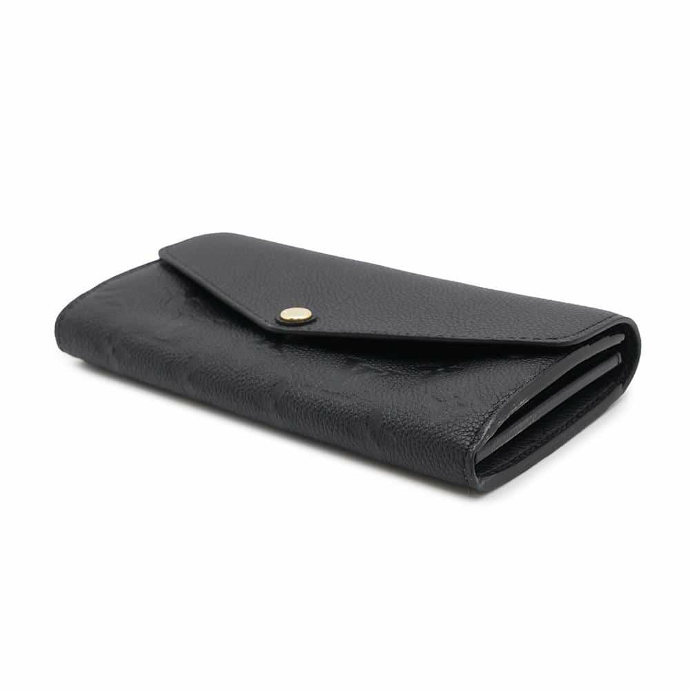 ルイヴィトン 長財布 モノグラム・アンプラント ポルトフォイユ・サラ M61182 LOUIS VUITTON ブラック 黒