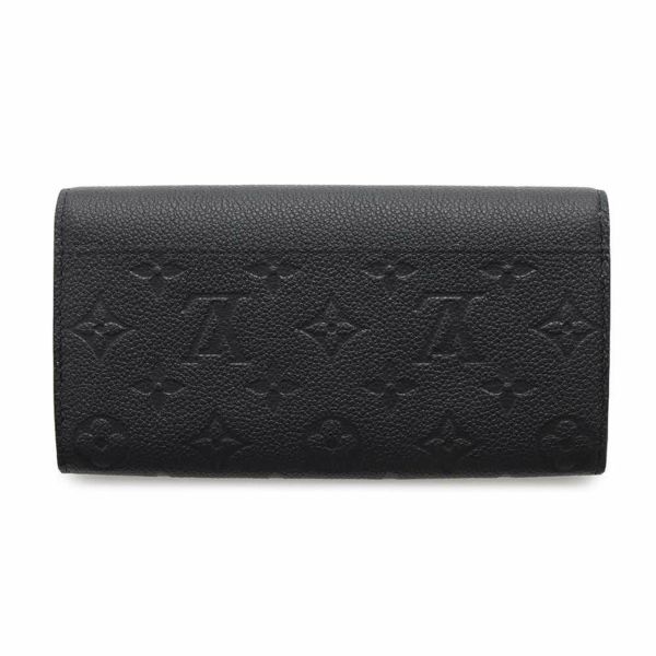 ルイヴィトン 長財布 モノグラム・アンプラント ポルトフォイユ・サラ M61182 LOUIS VUITTON ブラック 黒