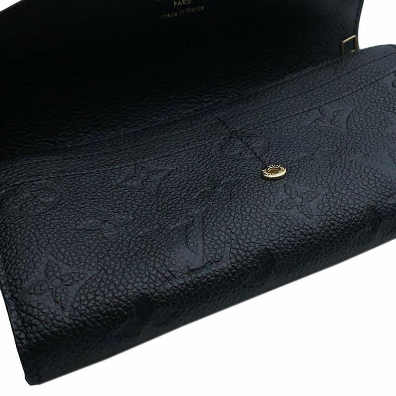 ルイヴィトン 長財布 モノグラム・アンプラント ポルトフォイユ・サラ M61182 LOUIS VUITTON ブラック 黒