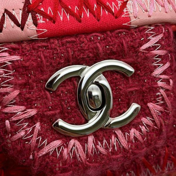 シャネル チェーンショルダーバッグ パッチワーク シングルフラップ A65468 CHANEL バッグ