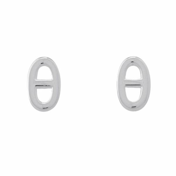 エルメス ピアス ファランドール シェーヌダンクルモチーフ TPM SV925 HERMES スタッドピアス ジュエリー