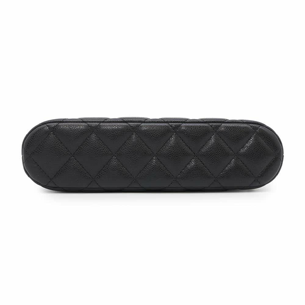 シャネル チェーンショルダーバッグ マトラッセ ココマーク キャビアスキン AP4016 CHANEL 黒