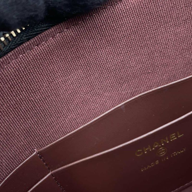 シャネル チェーンショルダーバッグ マトラッセ ココマーク キャビアスキン AP4016 CHANEL 黒