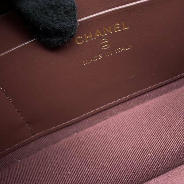 シャネル チェーンショルダーバッグ マトラッセ ココマーク キャビアスキン AP4016 CHANEL 黒