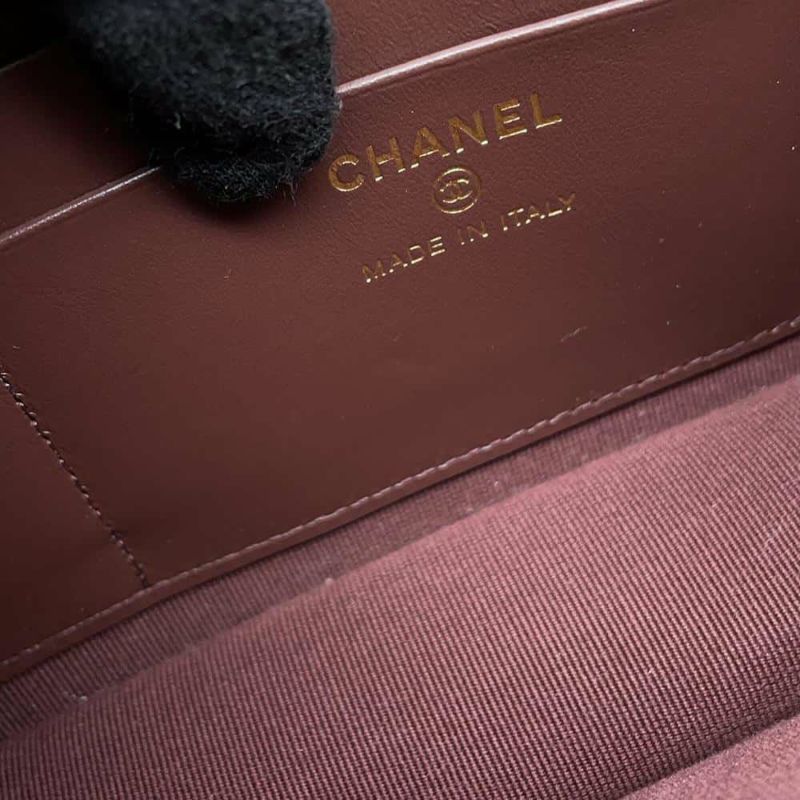 シャネル チェーンショルダーバッグ マトラッセ ココマーク キャビアスキン AP4016 CHANEL 黒