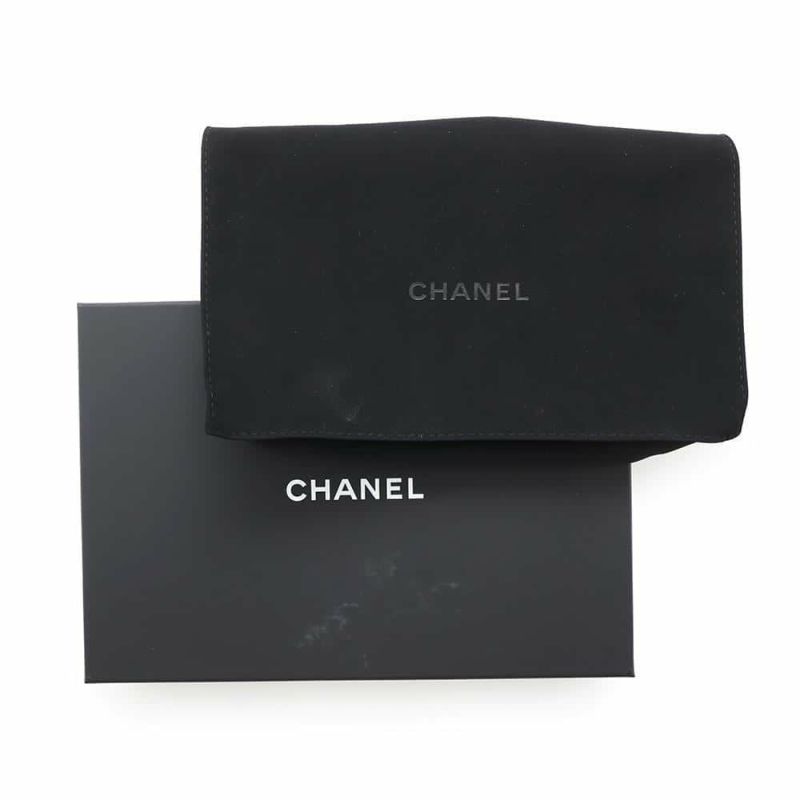 シャネル チェーンショルダーバッグ マトラッセ ココマーク キャビアスキン AP4016 CHANEL 黒