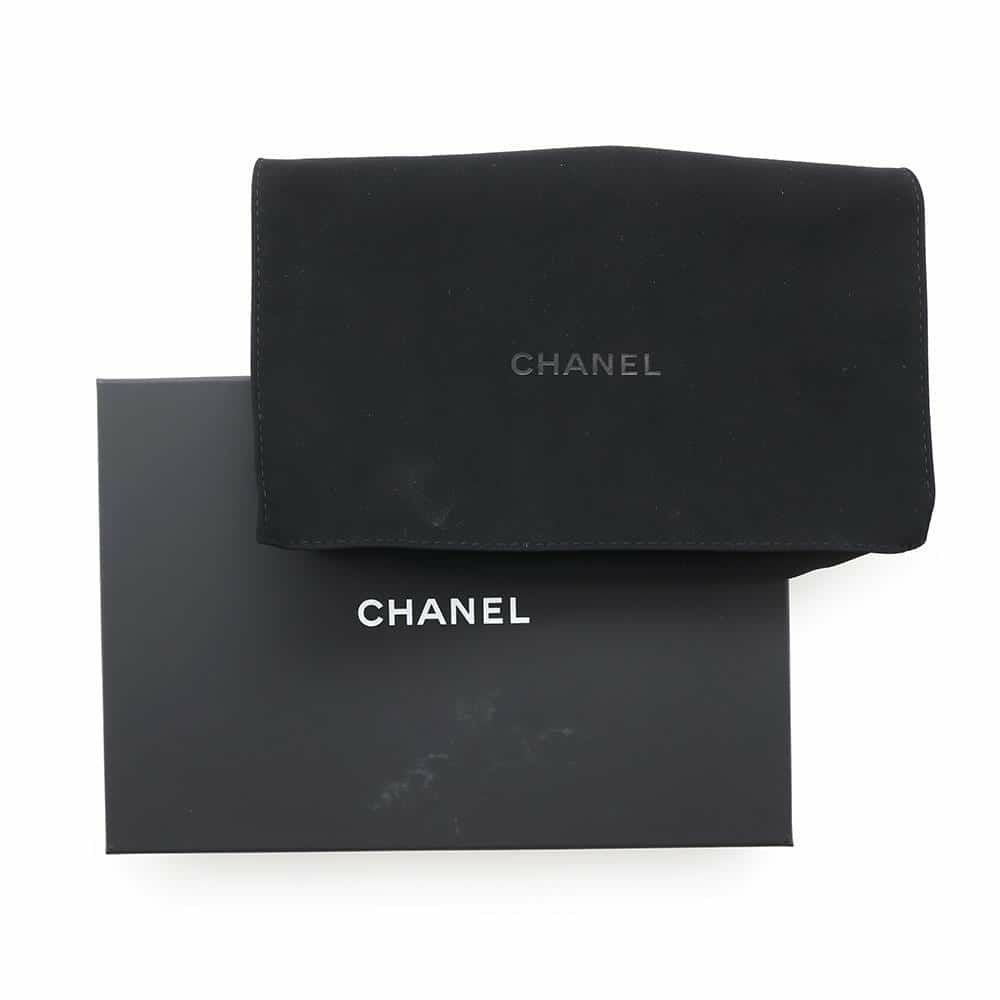 シャネル チェーンショルダーバッグ マトラッセ ココマーク キャビアスキン AP4016 CHANEL 黒