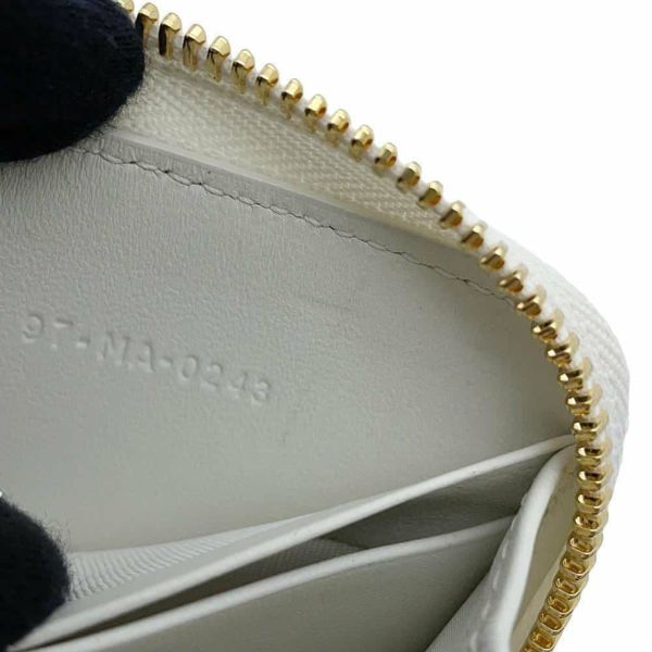 クリスチャン・ディオール コインケース レディディオール ヴォヤージュ スモール ラムスキン S0985ONMJ_M030 財布 白